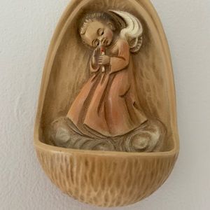 Vintage collector-angel West Germany holy water